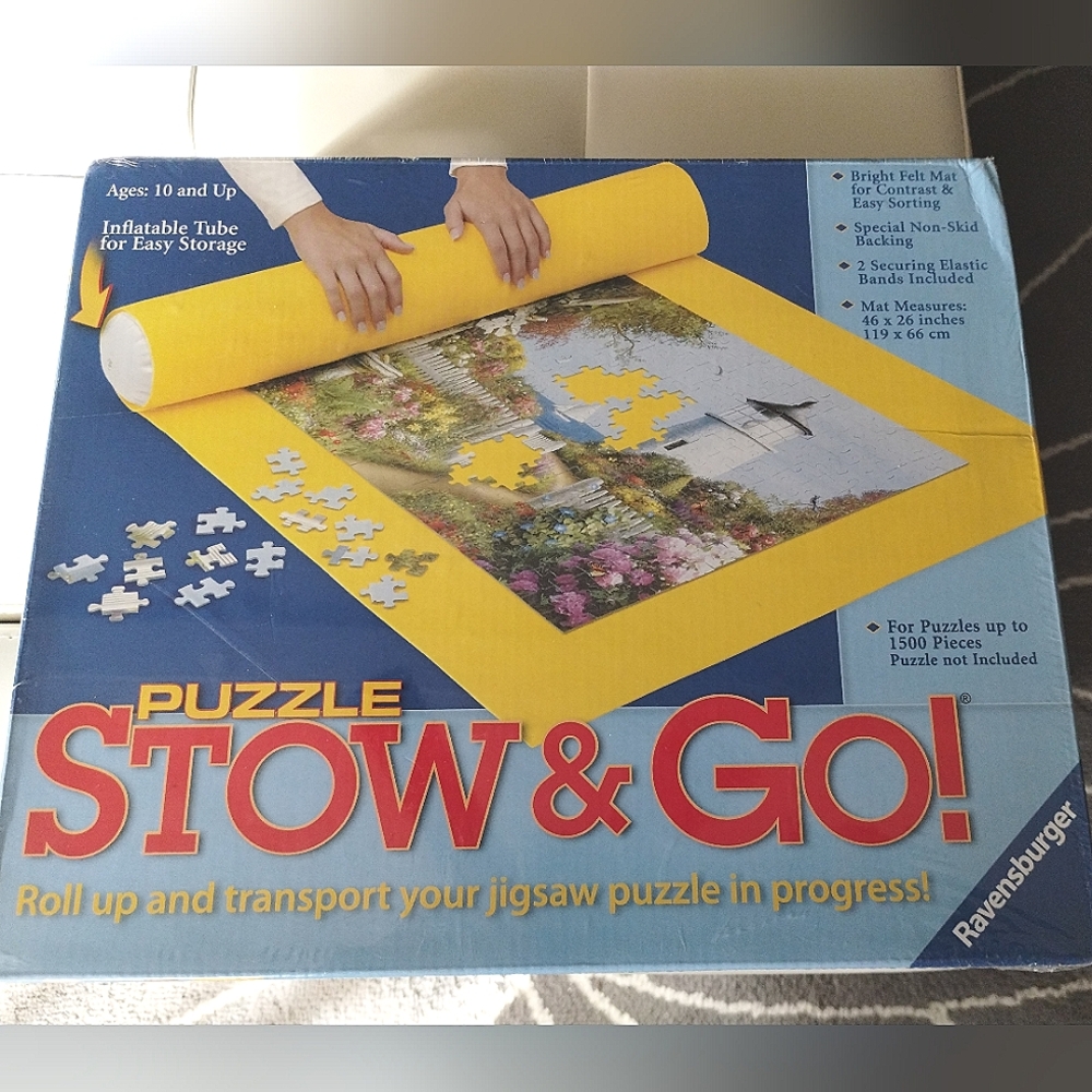 New , Sealed inbox Ravensburger Stow & Go Puzzle 🧩 Keeper